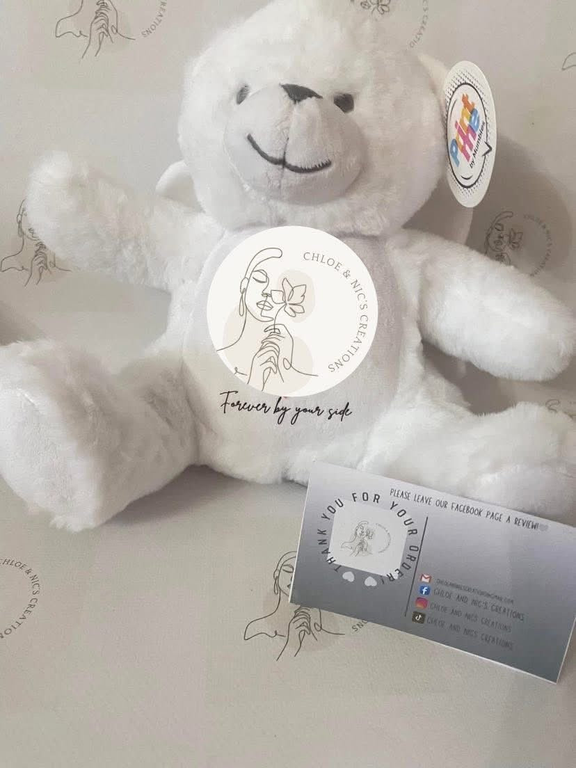 Personalised memorial bears
