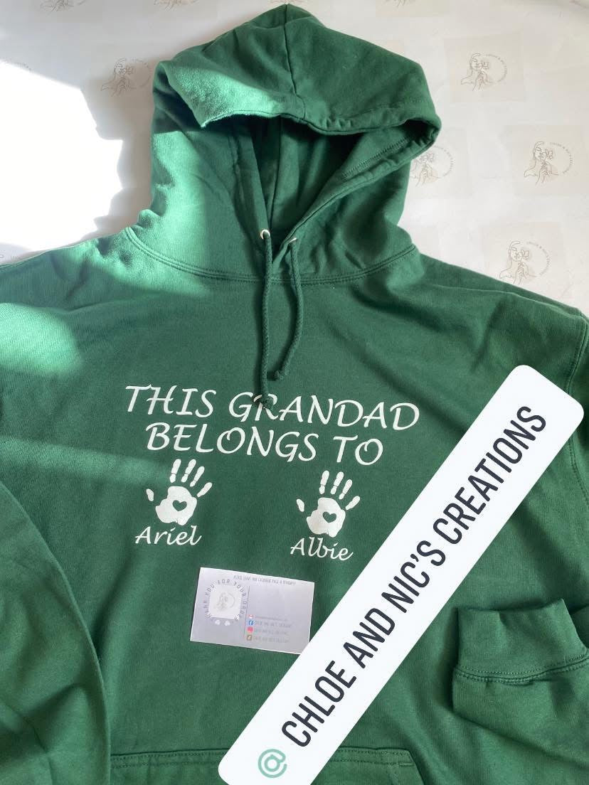 Personalised hoodies adults