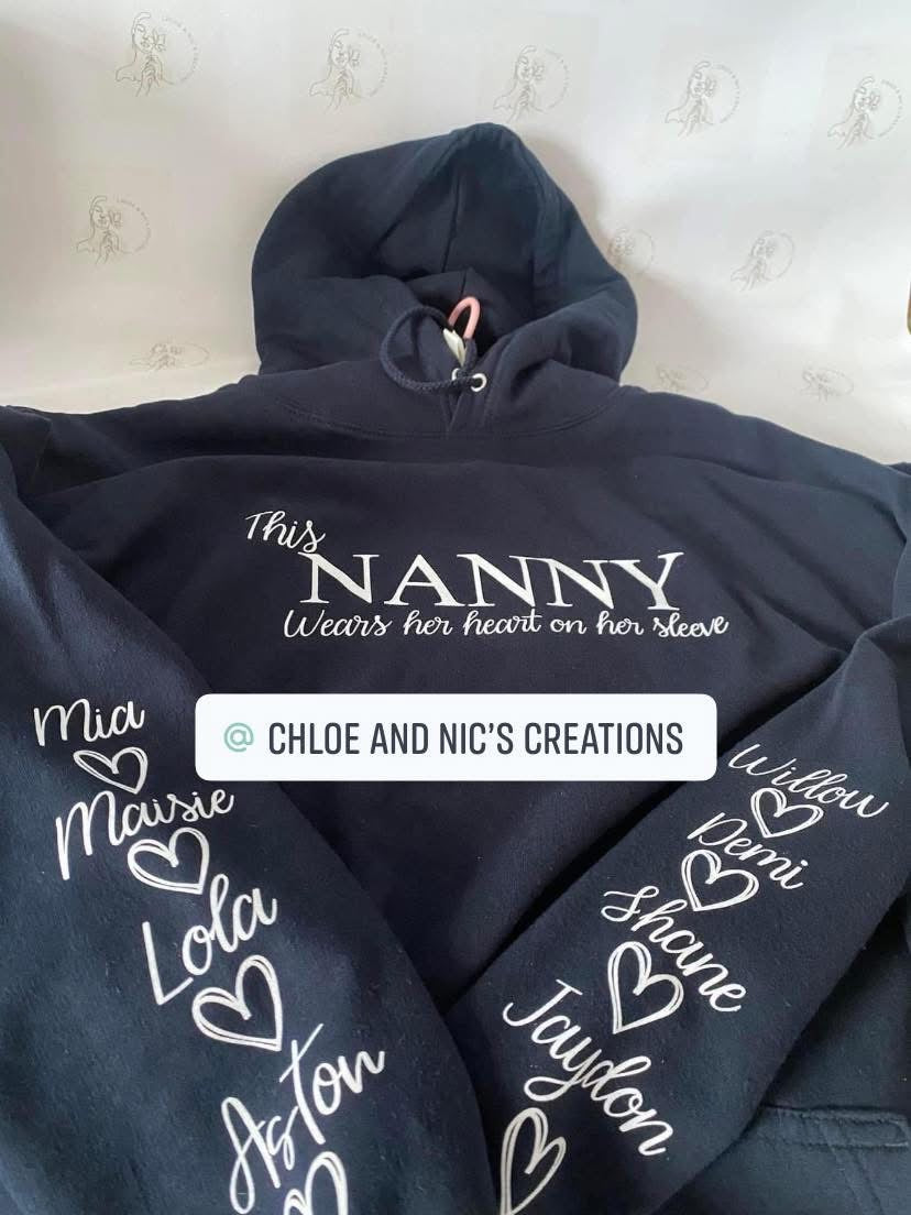 Personalised hoodies adults