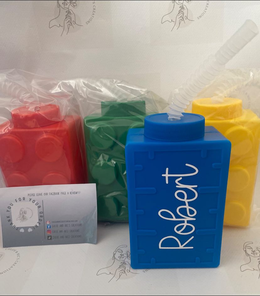 personalised block cold cups