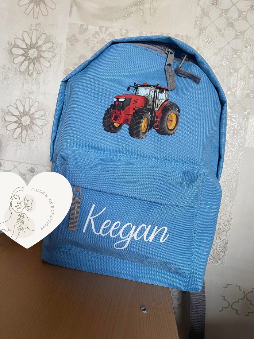 personalised back packs