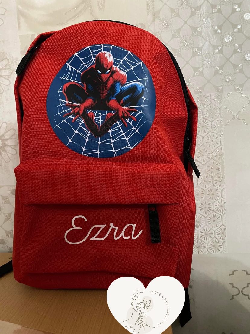 personalised back packs
