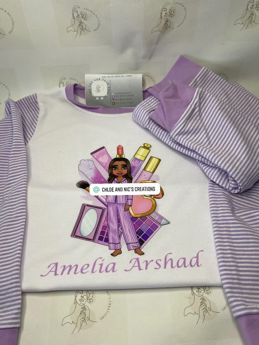 Personalised pyjama sets  children