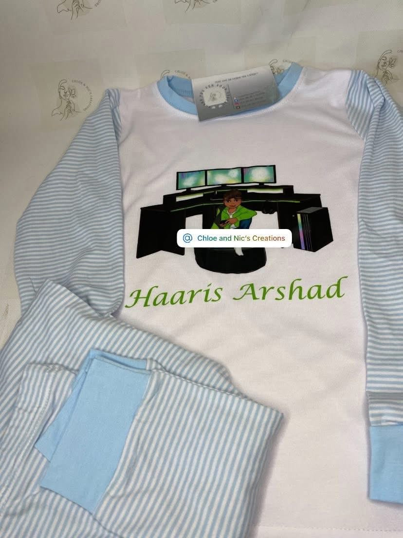 Personalised pyjama sets  children