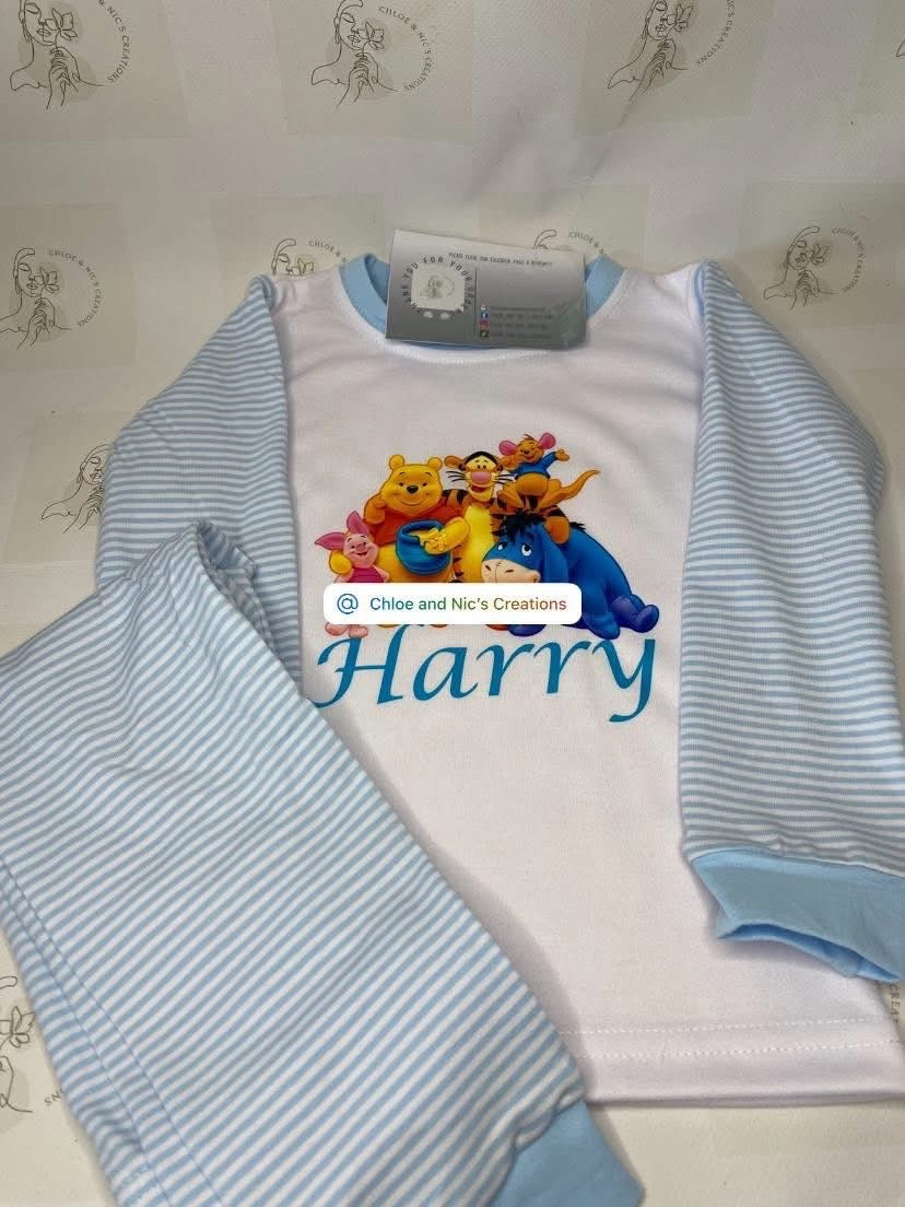 Personalised pyjama sets  children