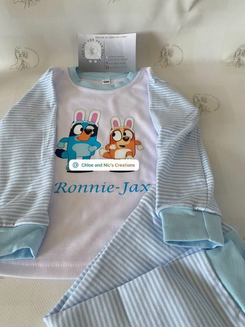 Personalised pyjama sets  children