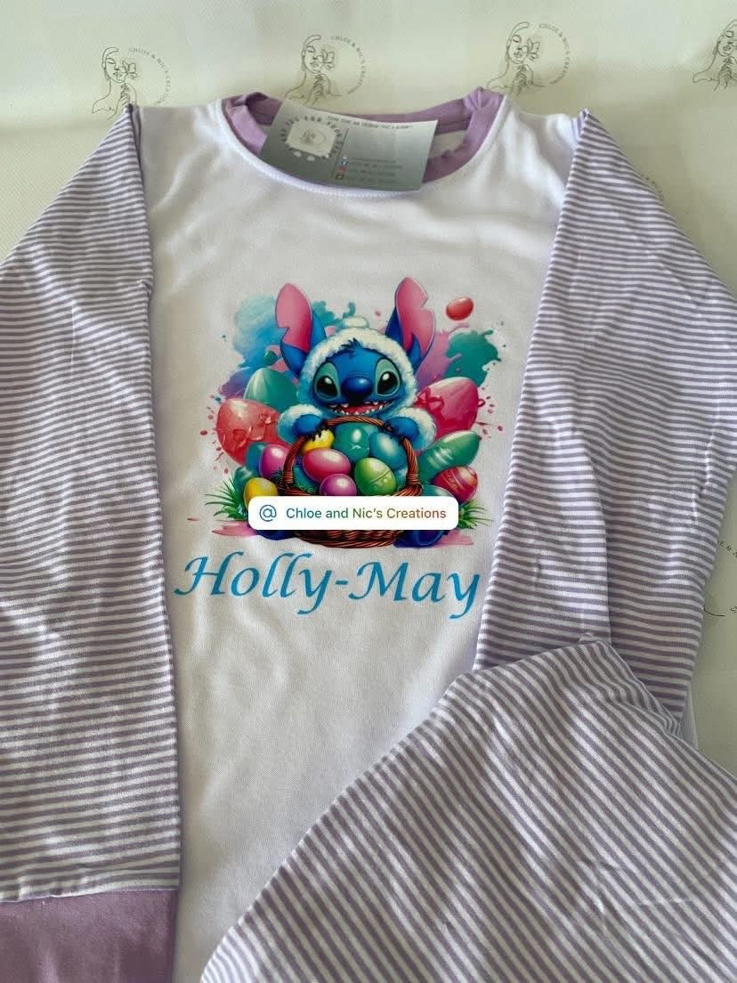 Personalised pyjama sets  children