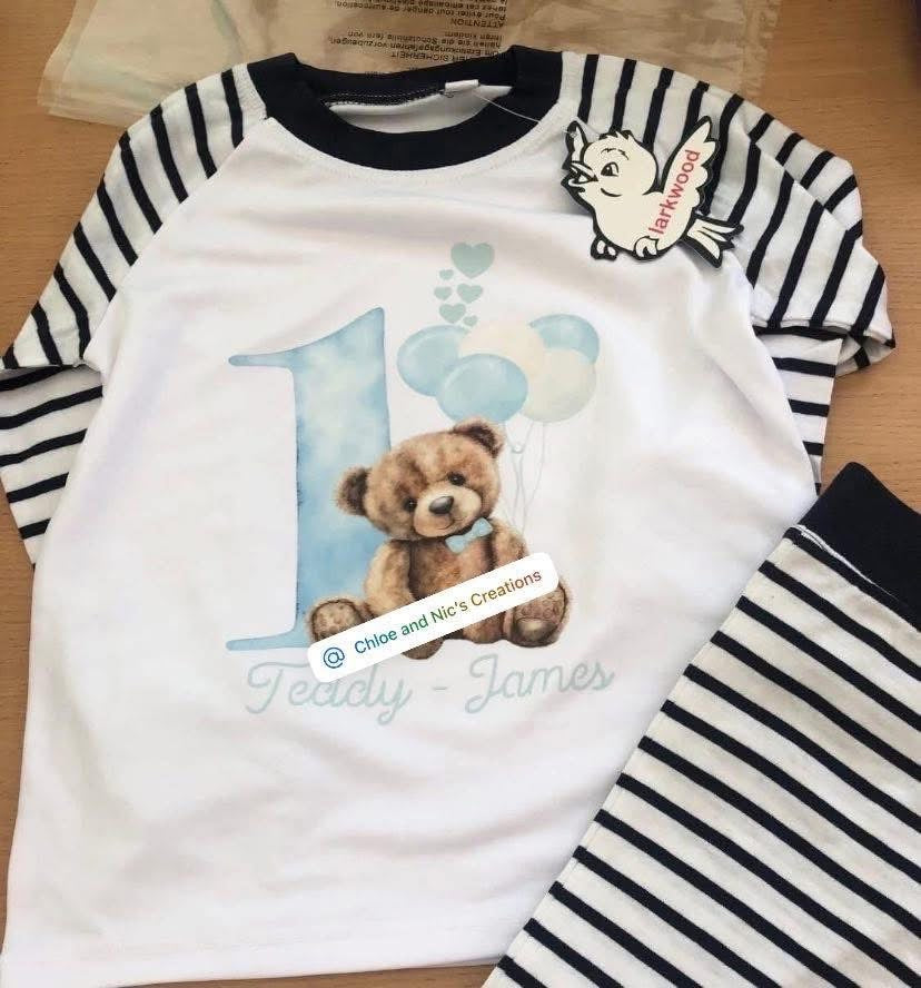 Personalised pyjama sets  children