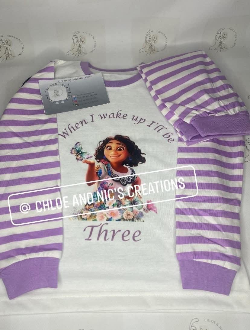 Personalised pyjama sets  children