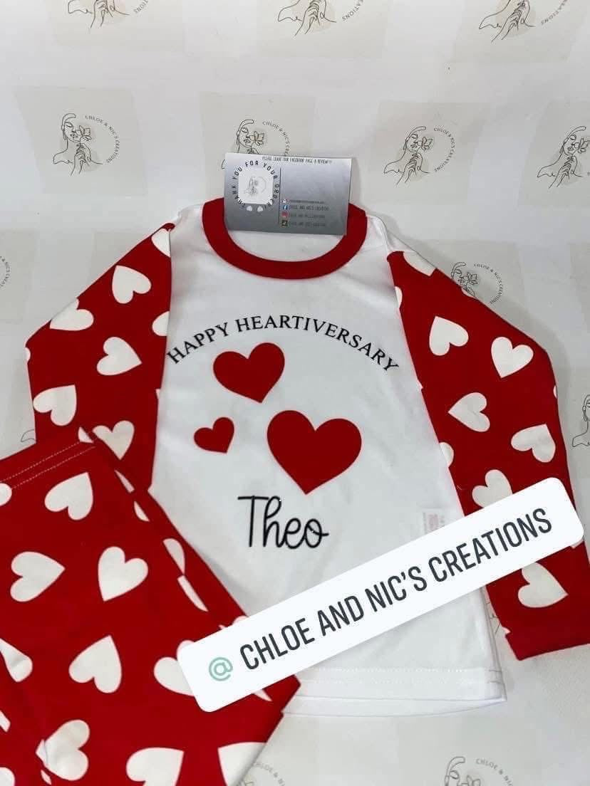 Personalised pyjama sets  children