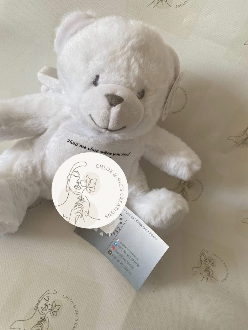 Personalised memorial bears