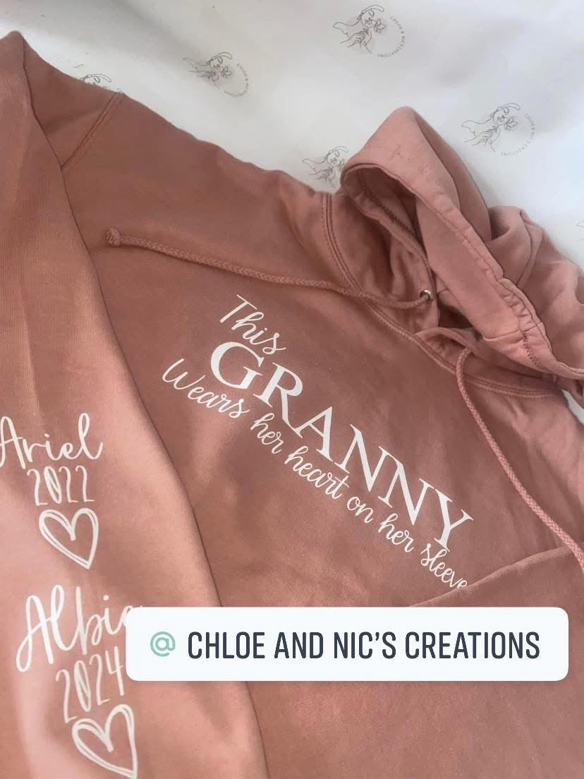 Personalised hoodies adults