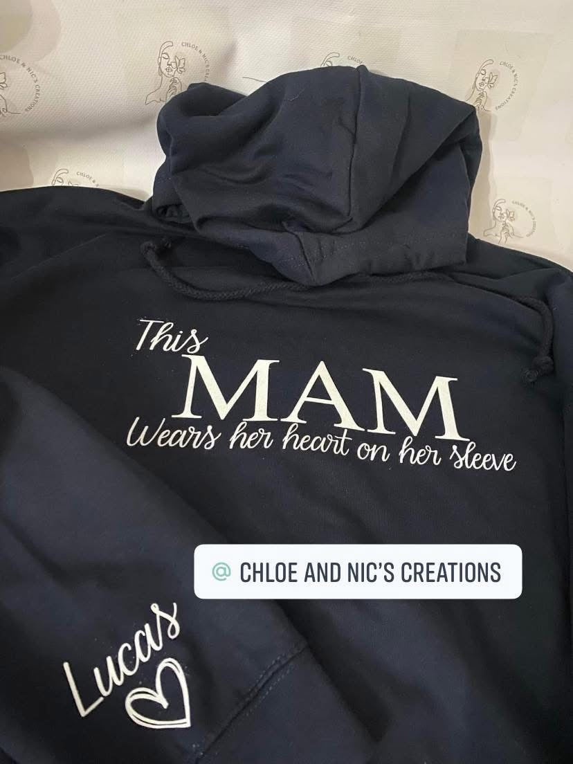 Personalised hoodies adults