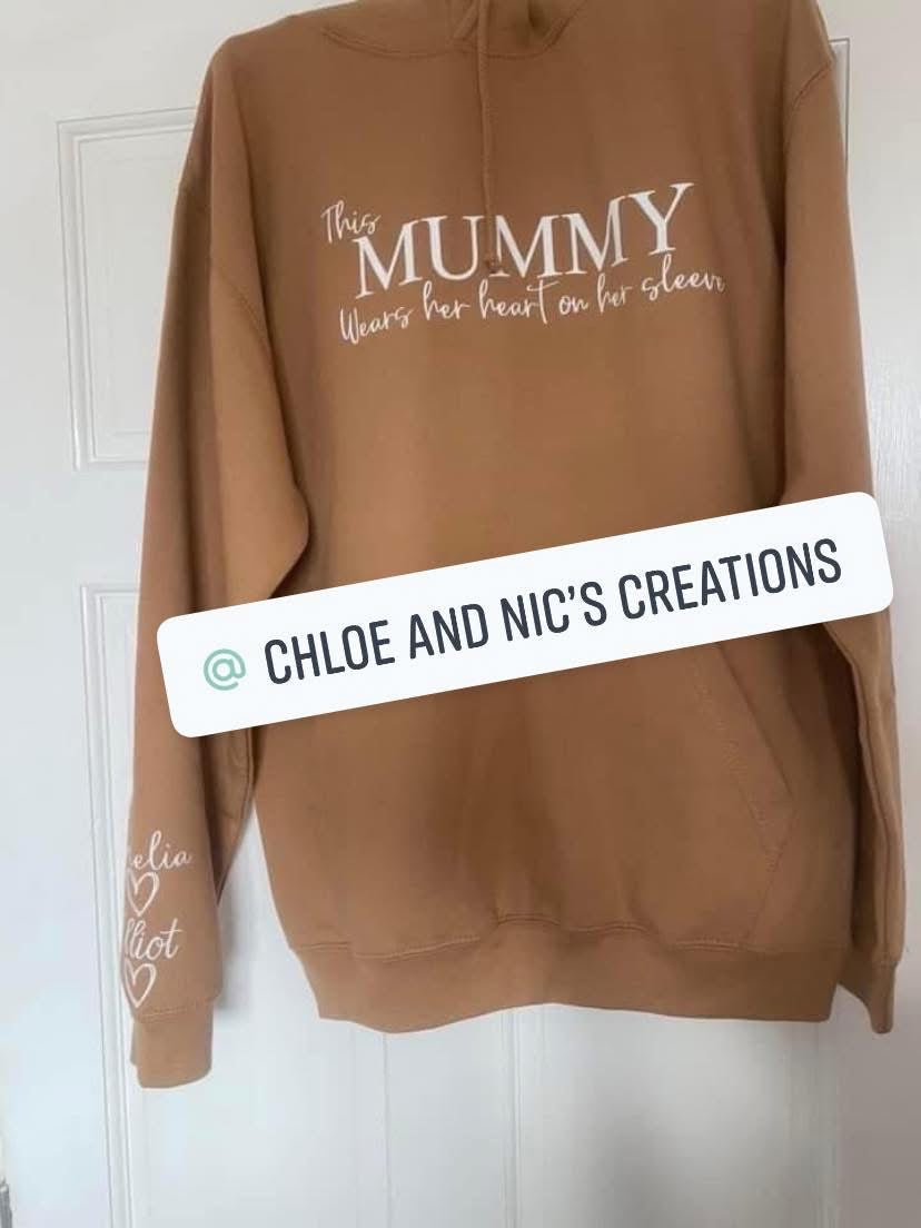 Personalised hoodies adults