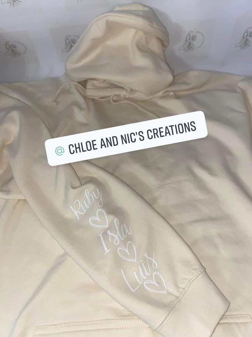 Personalised hoodies adults