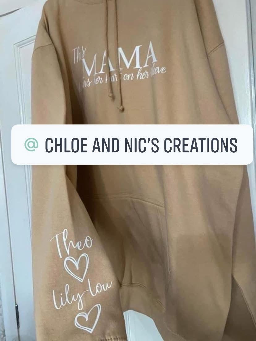 Personalised hoodies adults