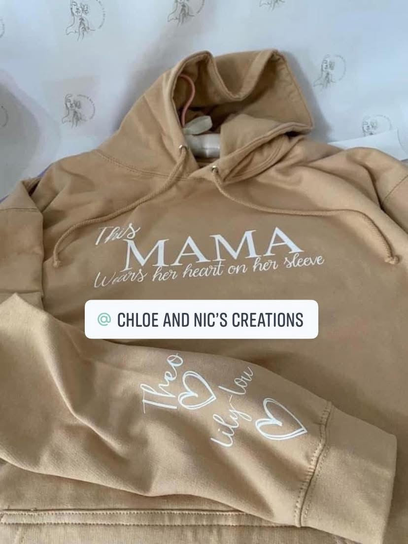 Personalised hoodies adults