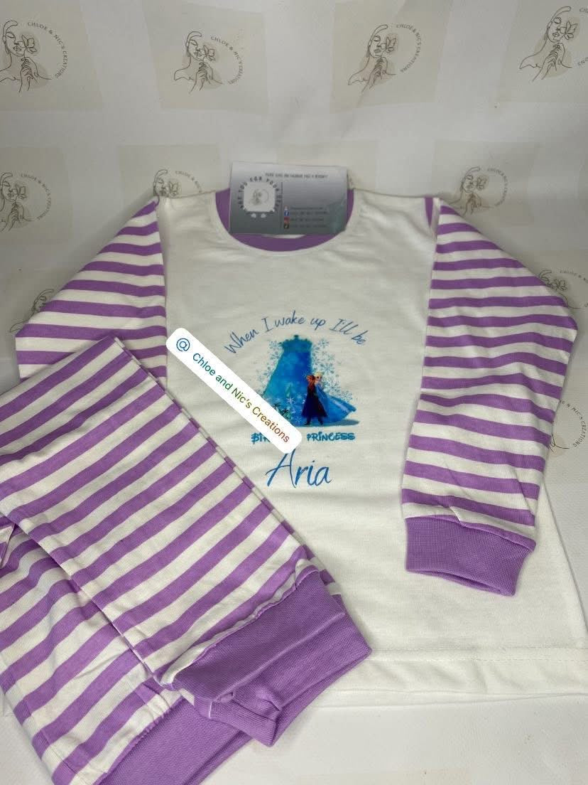 Personalised pyjama sets  children