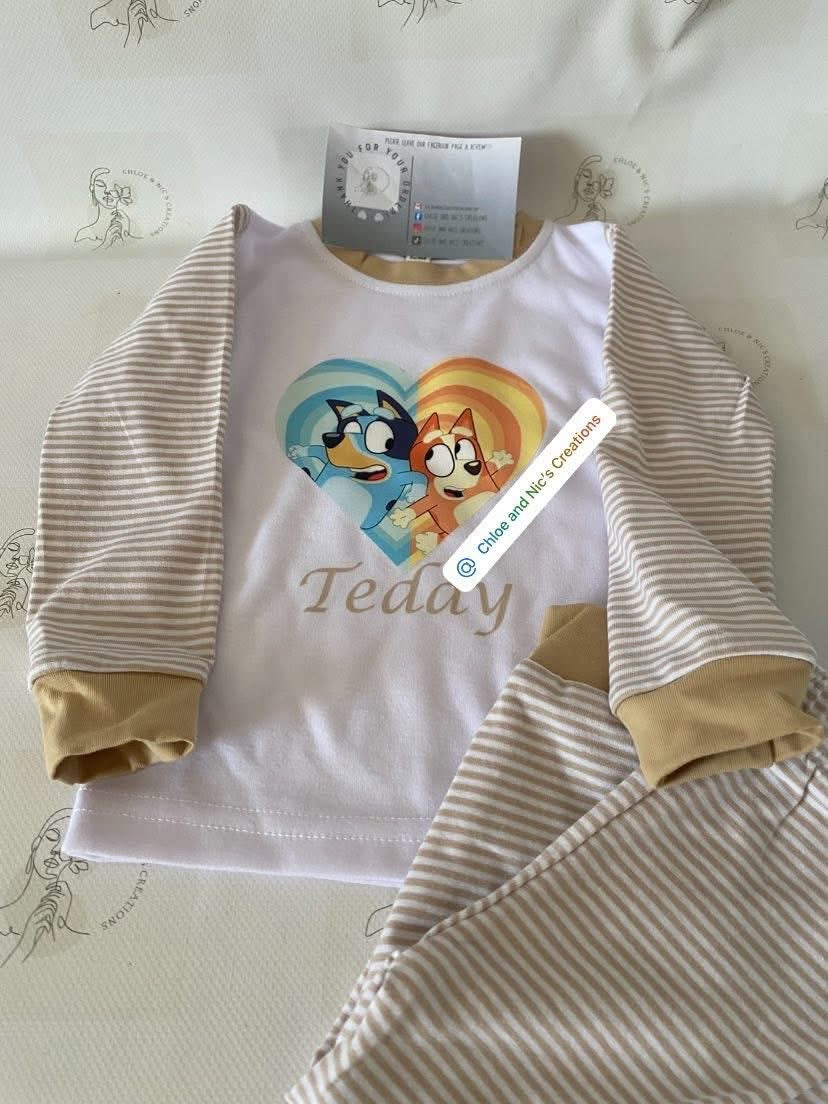 Personalised pyjama sets  children