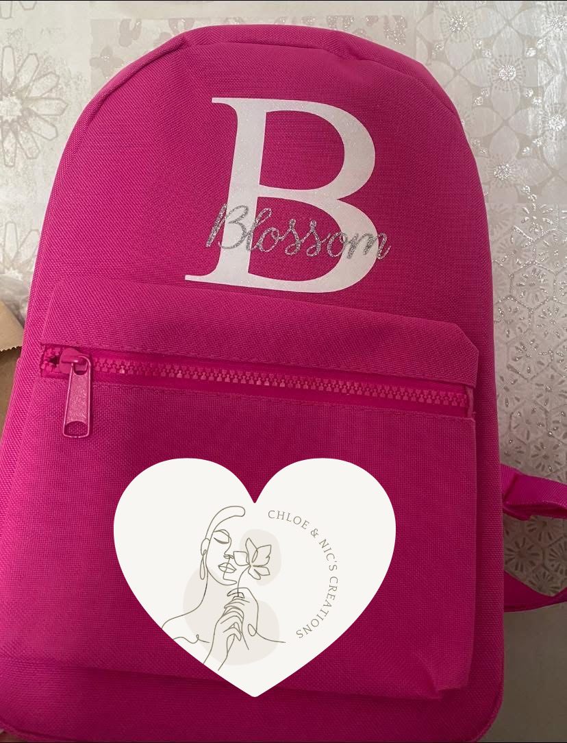 personalised back packs
