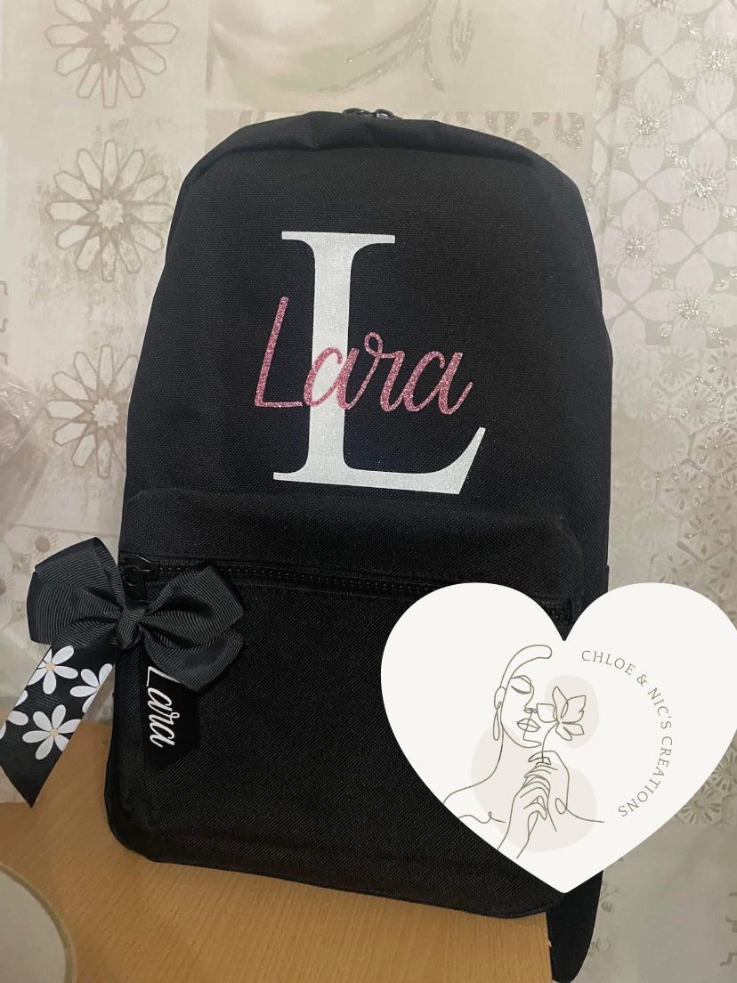 personalised back packs